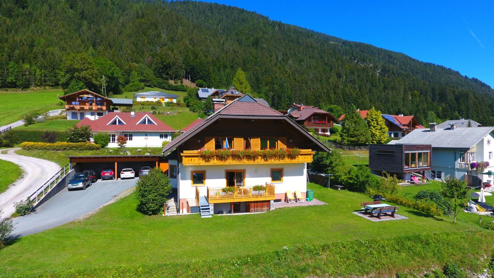 Apartmán Haus Jank Weissensee Exteriér fotografie